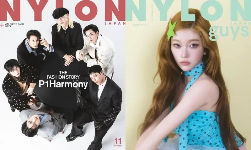[Pre-Order] Nylon Japan Magazine 2026-11 [Cover : P1HARMONY &amp; BILLLIE Tsuki]
