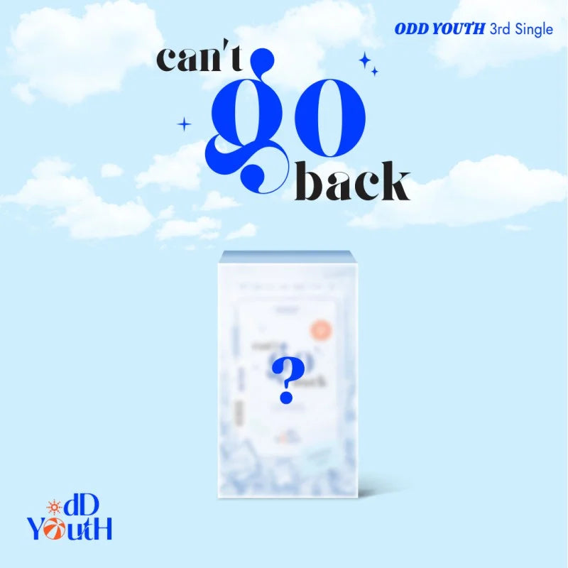 [Pre-Order] ODD YOUTH 3rd Single Album - can't go back