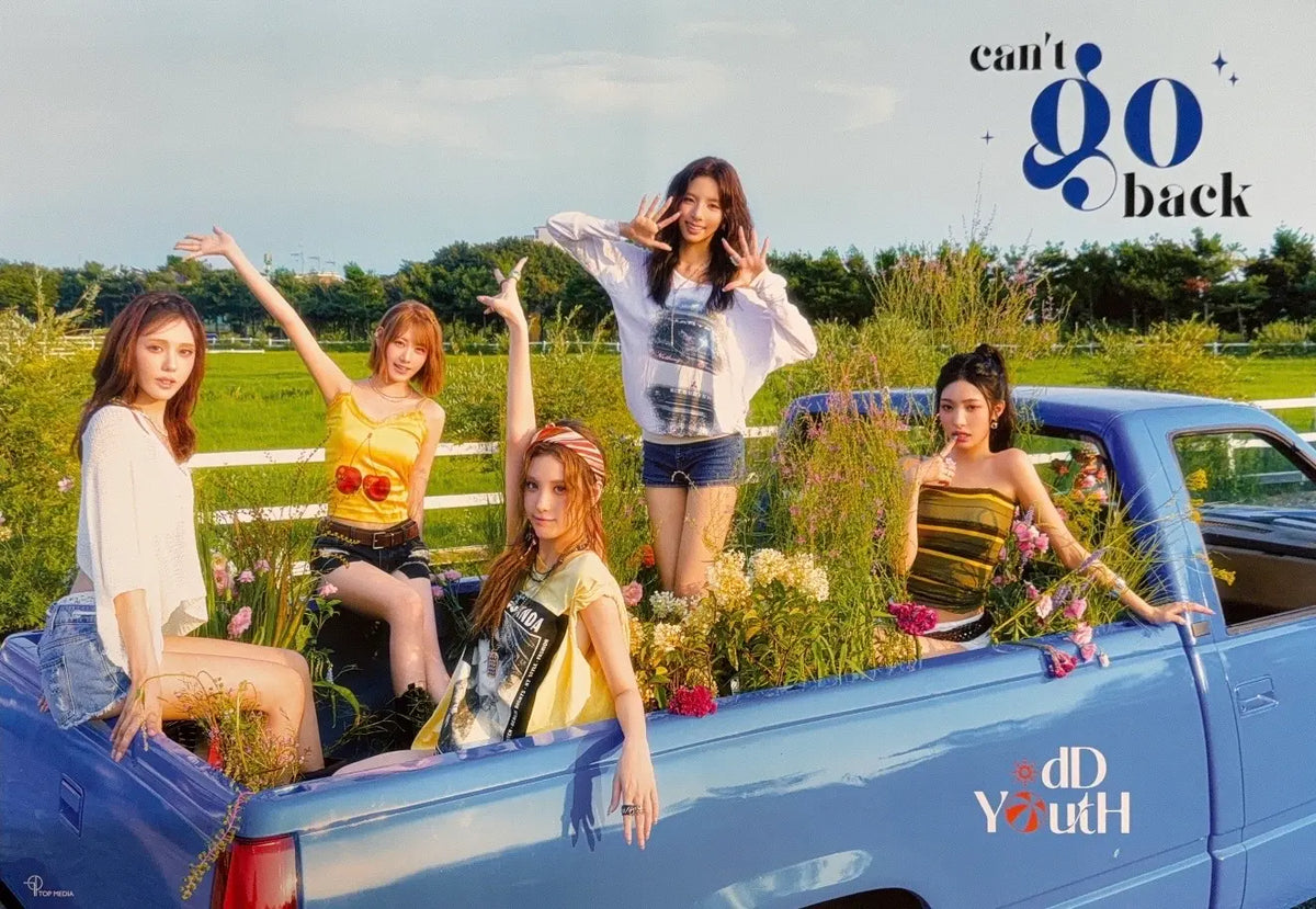 ODD YOUTH 3rd Single Album can't go back Official Poster - Photo Concept 1