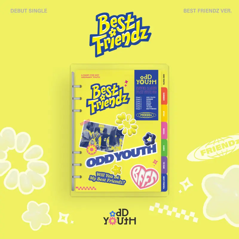 ODD YOUTH Debut Single Album - Best Friendz (Best Friendz Ver.)