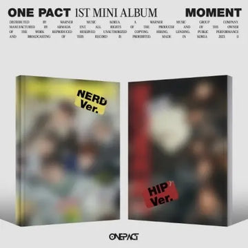 [Pre-Order] ONE PACT 1st Mini Album - MOMENT