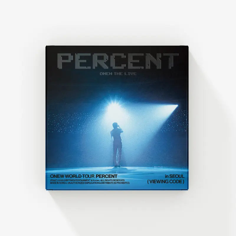 [Pre-Order] ONEW 2025-26 World Tour - ONEW THE LIVE PERCENT (%)