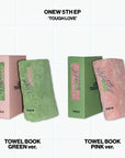 ONEW 5th EP Album - TOUGH LOVE (Towel Book Ver.) + WITHMUU Photocard