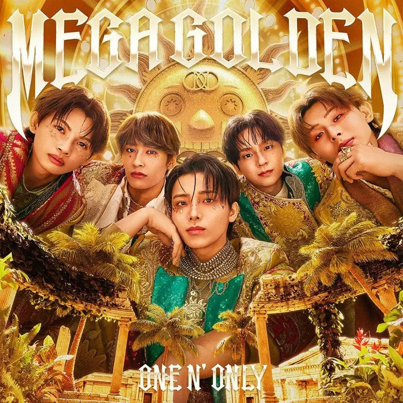 [Pre-Order] ONE N' ONLY 2nd Album - MEGA GOLDEN (Regular Edition)