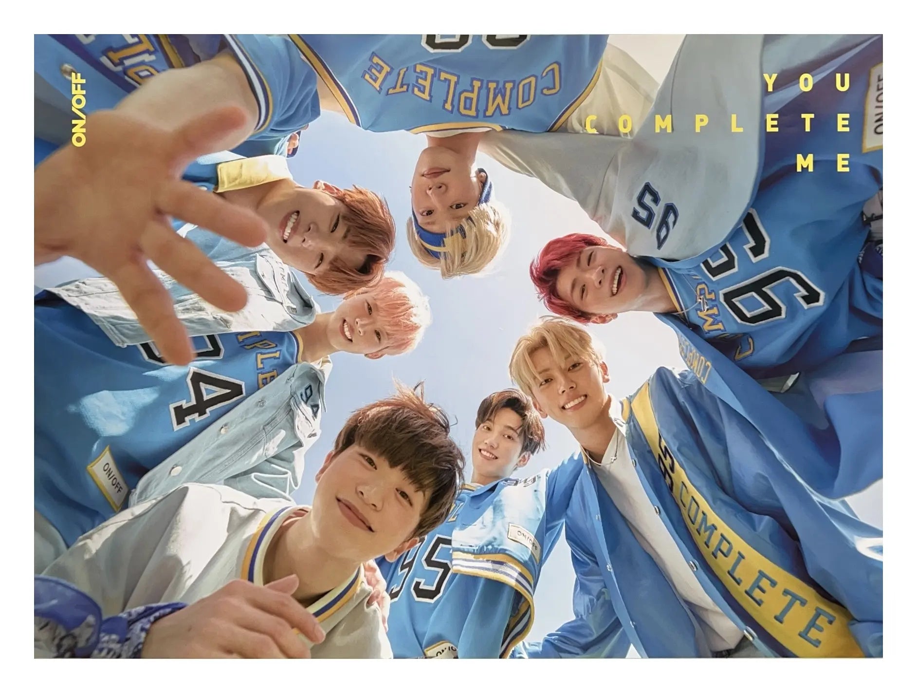 ONF 2nd Mini Album You Complete Me Official Poster - Photo Concept 2 ...