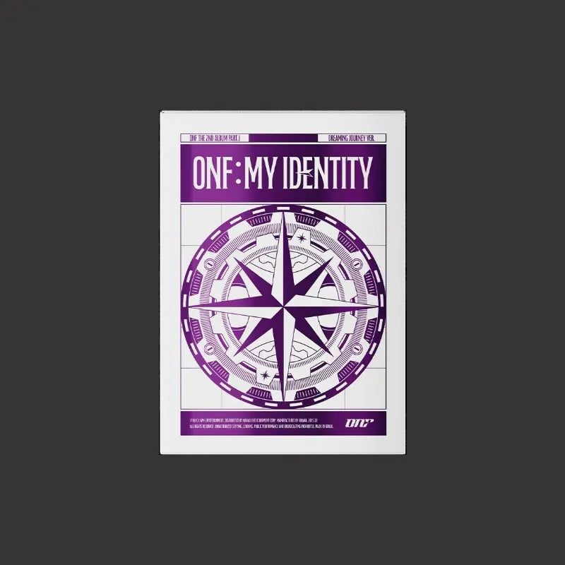 ONF 2nd Album Part. 1 - ONF:MY IDENTITY – Choice Music LA ONF 2nd Album Part. 1 - ONF:MY IDENTITY – Choice Music LA