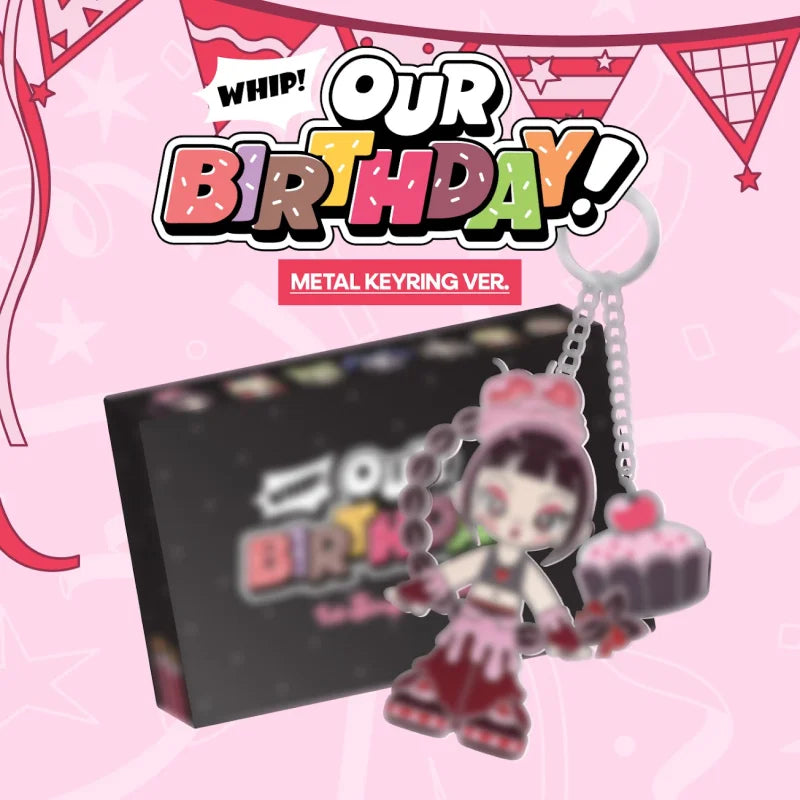 [Pre-Order] OURBIRTHDAY 1st Single Album - Our Birthday (Metal Keyring Ver.)