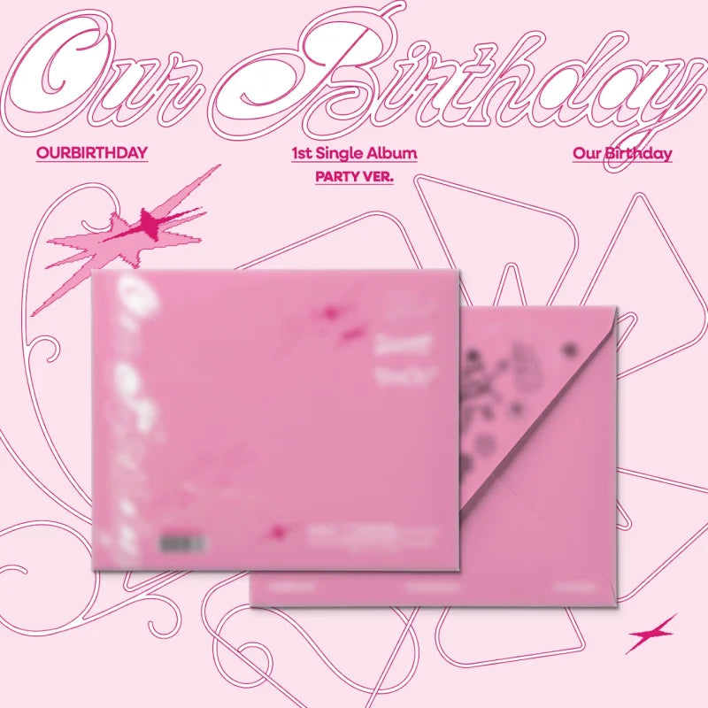 [Pre-Order] OURBIRTHDAY 1st Single Album - Our Birthday (Photobook Ver.) + APPLEMUSIC Photocard