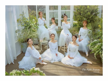 OH MY GIRL 1st Album The Fifth Season Official Poster - Photo Concept Drawing