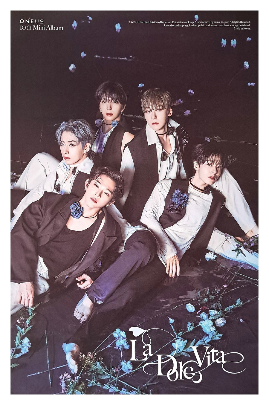 ONEUS 10th Mini Album La Dolce Vita (Main Ver.) Official Poster - Photo Concept 1