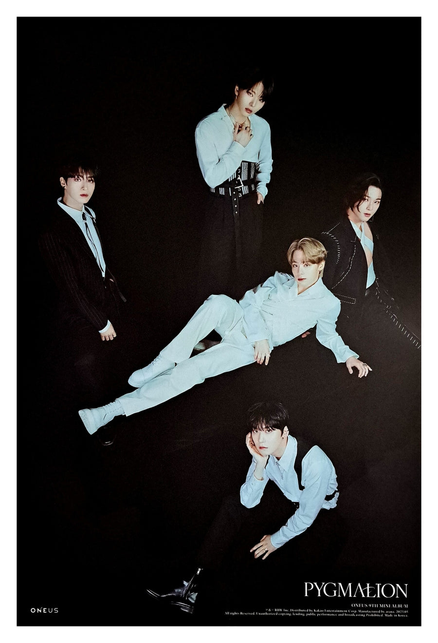 Oneus 9th Mini Album Pygmalion (Main Ver.) Official Poster - Photo Concept 3