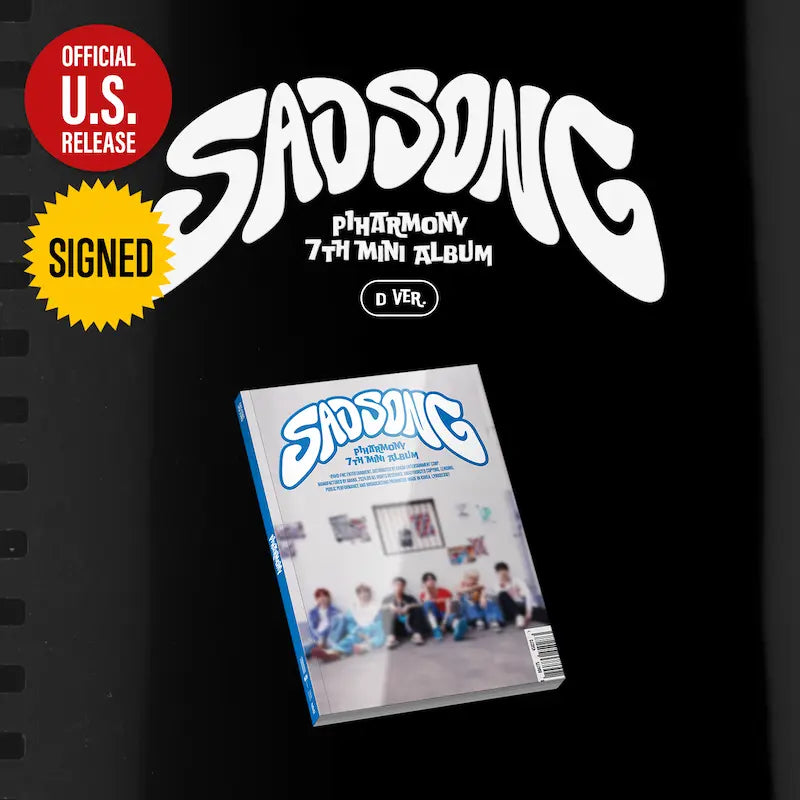 P1Harmony 7th Mini Album - Sad Song (hello82 Exclusive) [Signed P1Harmony 7th Mini Album - Sad Song (hello82 Exclusive) [Signed