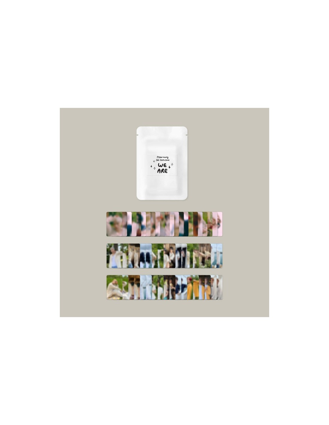 P1Harmony WE ARE Official Merchandise - TRADING PHOTOCARD SET