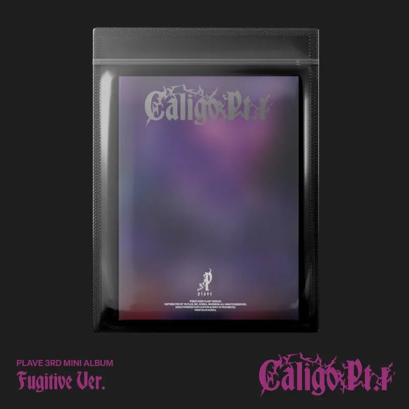 PLAVE 3rd Mini Album - Caligo Pt.1 (Fugitive Ver.)