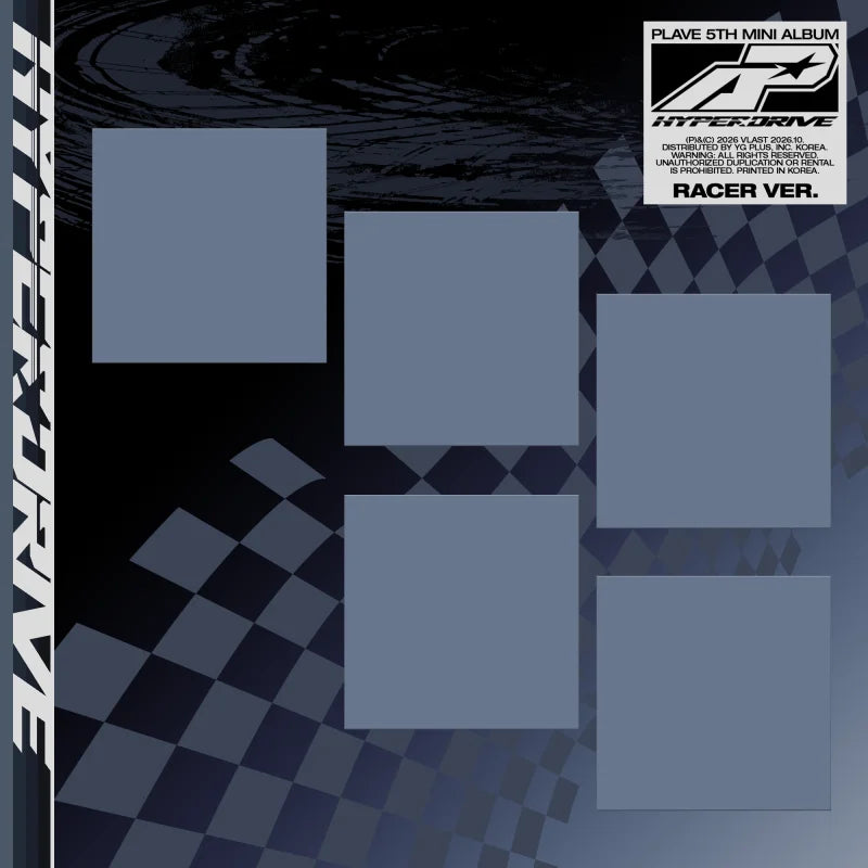[Pre-Order] PLAVE 5th Mini Album - HYPERDRIVE (Racer Ver.)