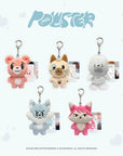 POW POWSTER Official Merchandise - Plush Keyring