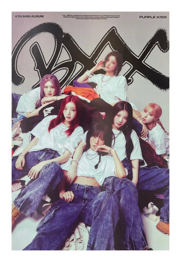 PURPLE KISS 6th Mini Album BXX Official Poster - Photo Concept 2