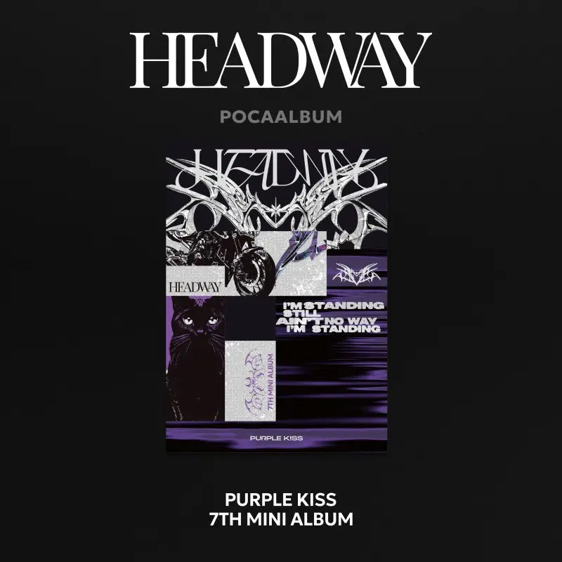 PURPLE KISS 7th Mini Album - HEADWAY (Poca Album)