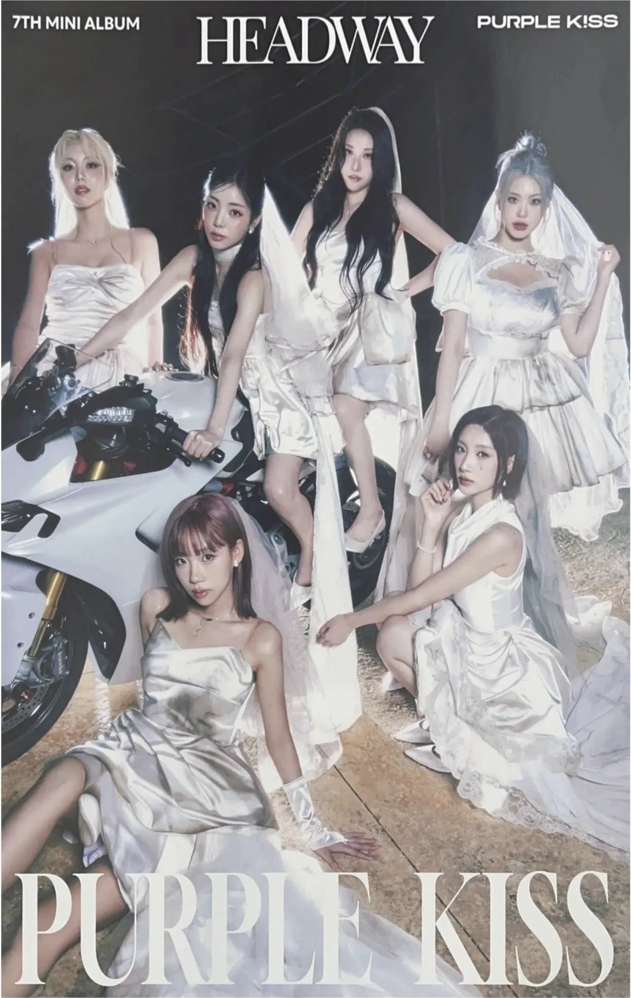 PURPLE KISS 7th Mini Album HEADWAY Official Poster - Photo Concept 3
