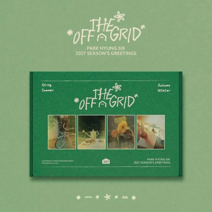 [Pre-Order] Park Hyung Sik 2027 Season's Greetings + APPLEMUSIC Photocard
