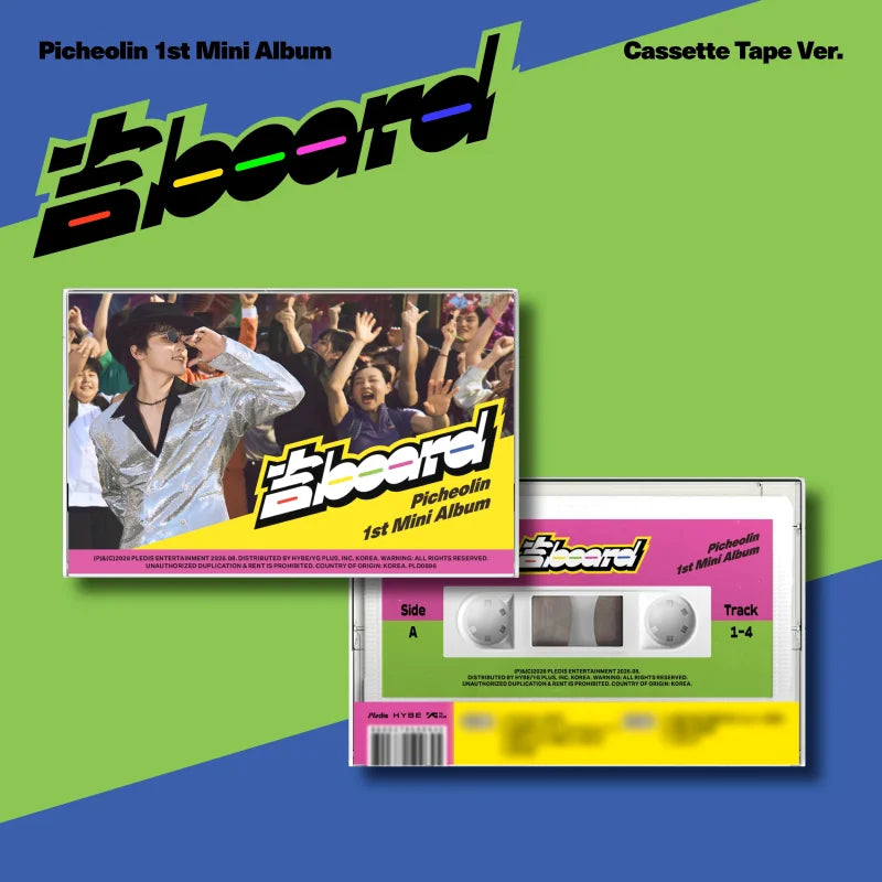 [Pre-Order] Picheolin 1st Mini Album - 吉BOARD (Cassette Tape Ver.)