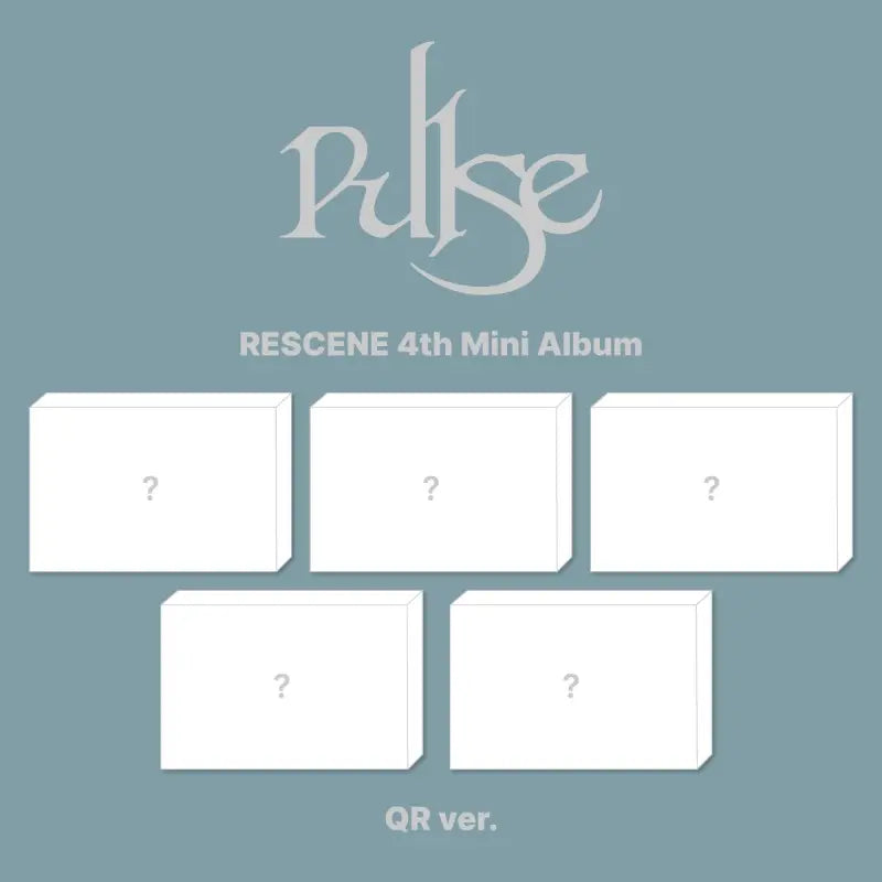 [Pre-Order] RESCENE 4th Mini Album - PULSE (QR Ver.)