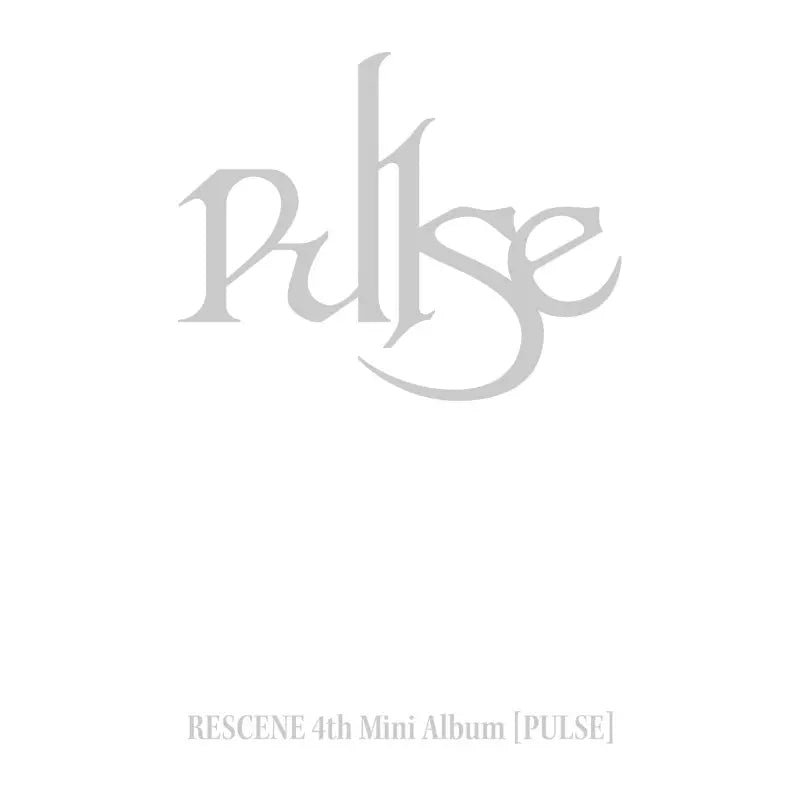 [Pre-Order] RESCENE 4th Mini Album - PULSE (Standard Ver.)
