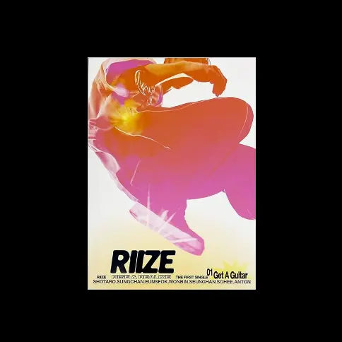 RIIZE 1st Single Album - GET A GUITAR + Photocard