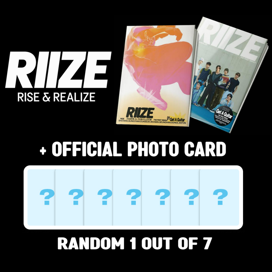 RIIZE 1st Single Album - GET A GUITAR + Photocard