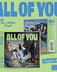 RIIZE 2nd Single Japanese Album - All of You (Regular Edition) + EVERLINE Lucky Draw Photocard