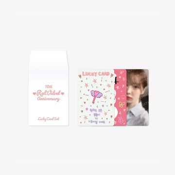 Red Velvet 10th Anniversary Official Merchandise - Lucky Card Set