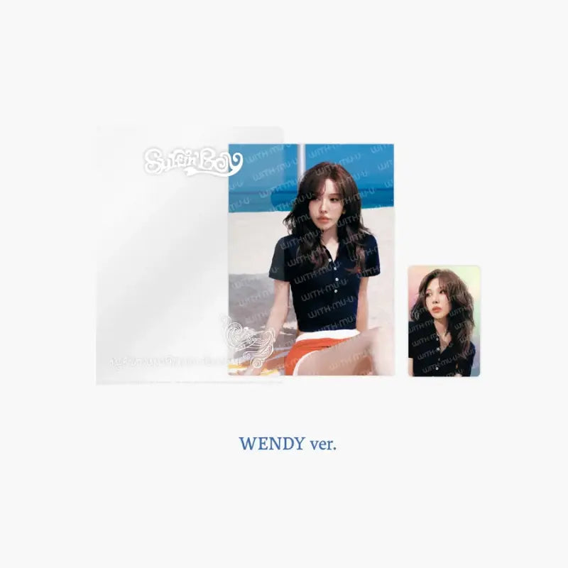 [Pre-Order] Red Velvet Summer Velvet Summer Official Merchandise - Postcard + Hologram Photocard Set