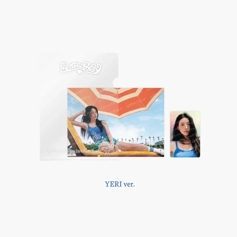[Pre-Order] Red Velvet Summer Velvet Summer Official Merchandise - Postcard + Hologram Photocard Set