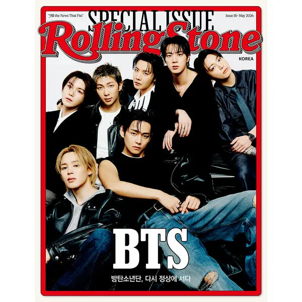 [Pre-Order] Rolling Stone Korea Magazine Issue No.17 [Cover : BTS]