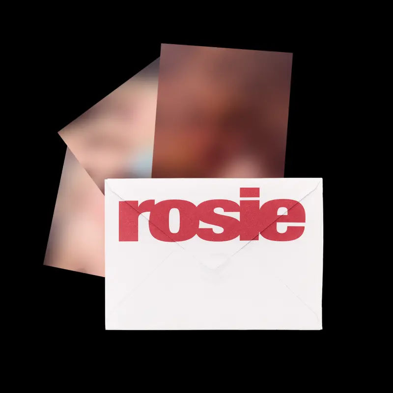 Rosé rosie Official Merchandise - Photocard Set