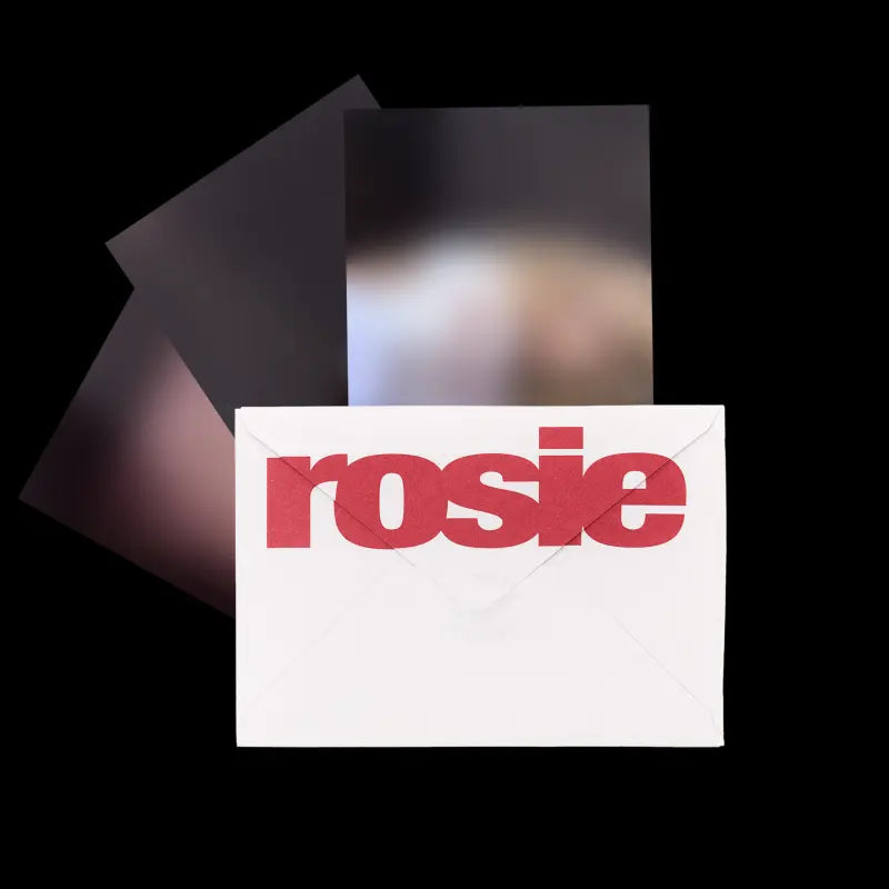 Rosé rosie Official Merchandise - Photocard Set