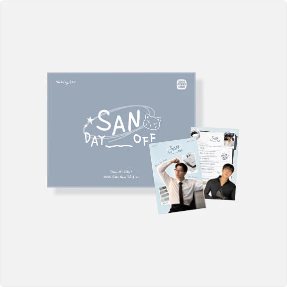 [Pre-Order] SAN 2026 New Edition Official Merchandise - SAN : DAY OFF