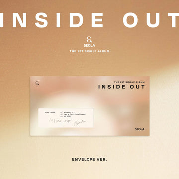 SEOLA 1st Single Album - INSIDE OUT (Envelope Ver.)
