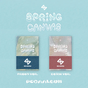 SEVENUS 1st Mini Album - SPRING CANVAS (Poca Album)