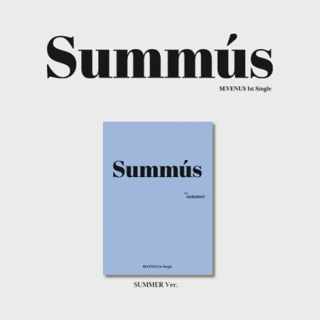 SEVENUS 1st Single Album - SUMMUS