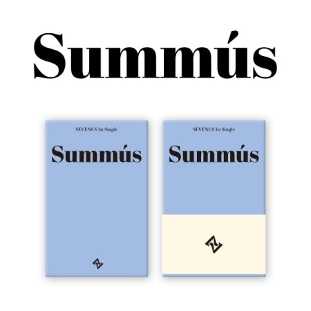 SEVENUS 1st Single Album - SUMMUS (Poca Album)