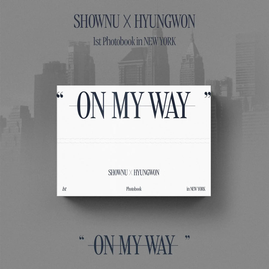 [Pre-Order] SHOWNU X HYUNGWON 1st Photobook - ON MY WAY