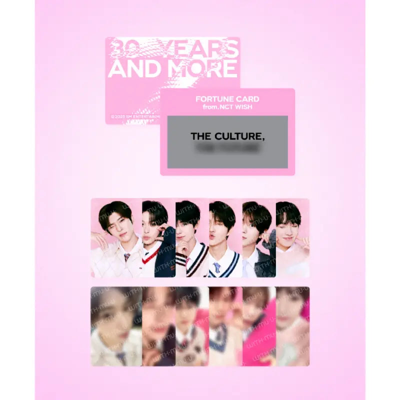 人気アイテムランキング SMTOWN Live 2025 Official Merchandise - Fortune Scratch Card アイドル