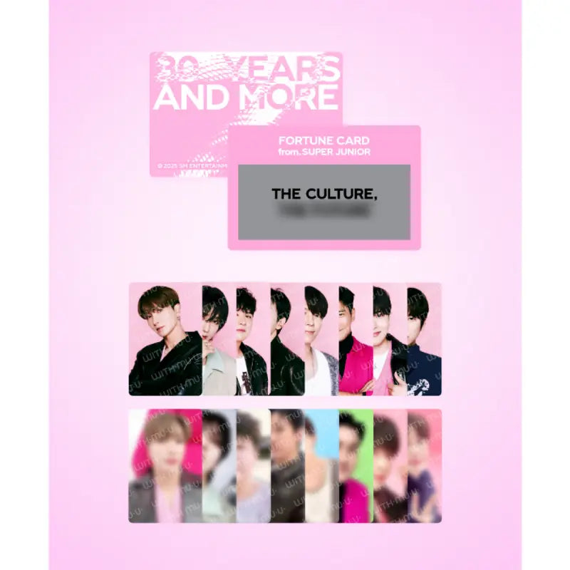 【予約販売】本 SMTOWN Live 2025 Official Merchandise - Fortune Scratch Card K-POP・アジア