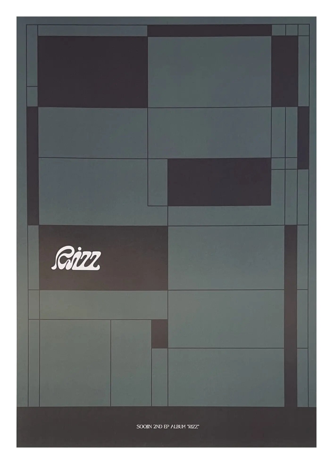 SOOJIN 2nd EP Album RIZZ (Jewel Case Ver.) Official Poster - Photo Con ...