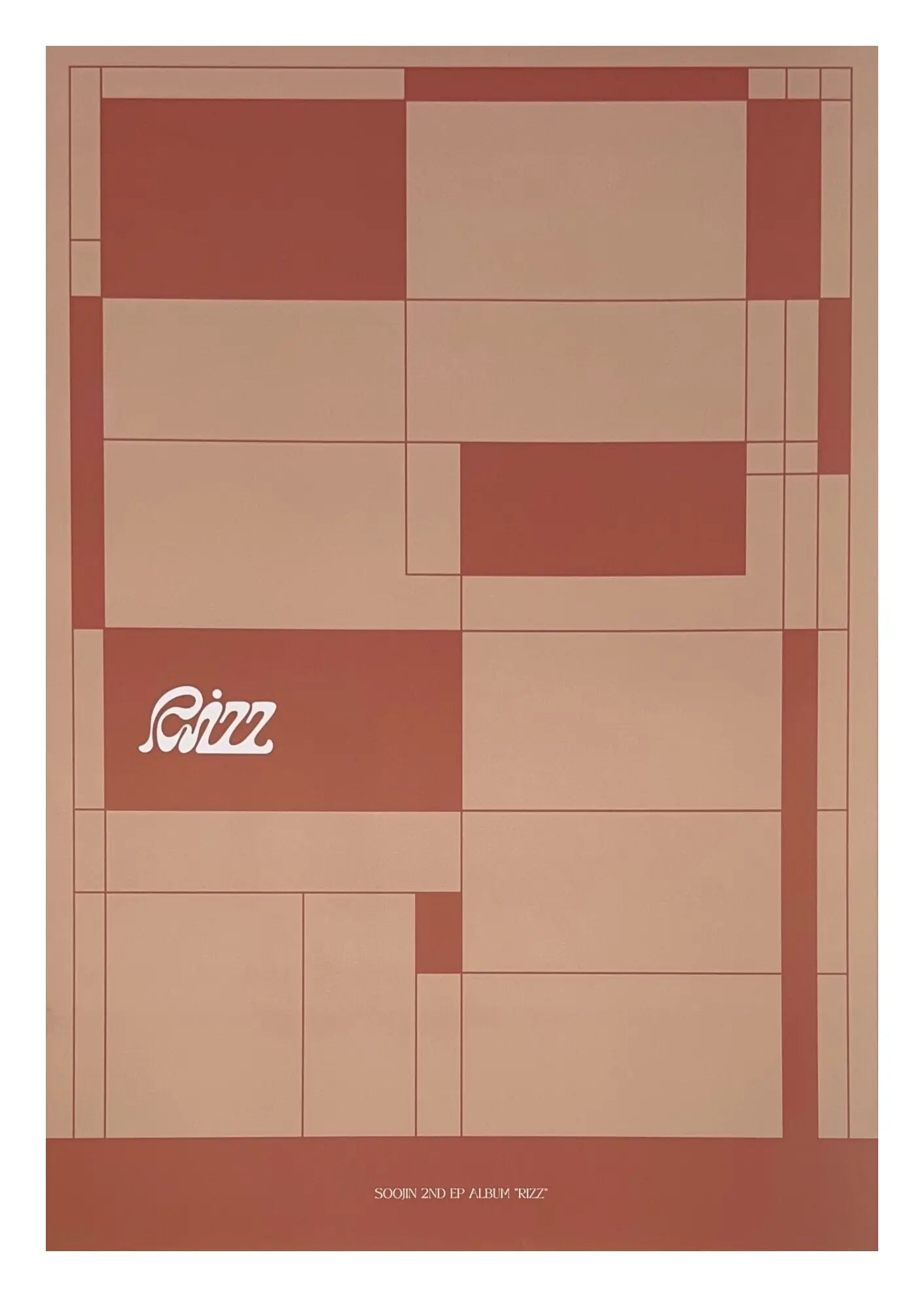 SOOJIN 2nd EP Album RIZZ (Jewel Case Ver.) Official Poster - Photo Con ...