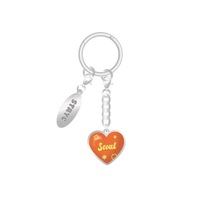 STAYC 1st World Tour TEENFRESH Official Merchandise - Metal Keyring