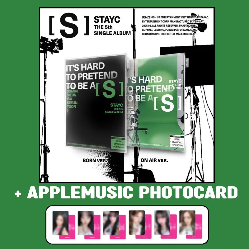 STAYC 5th Single Album - S + APPLEMUSIC Photocard