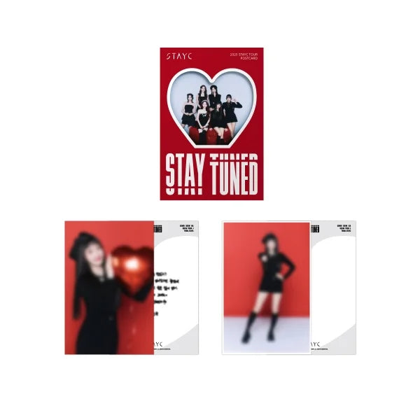 Stay Merch STAYC STAY TUNED Official Merchandise - Postcard Set – Choice Music LA