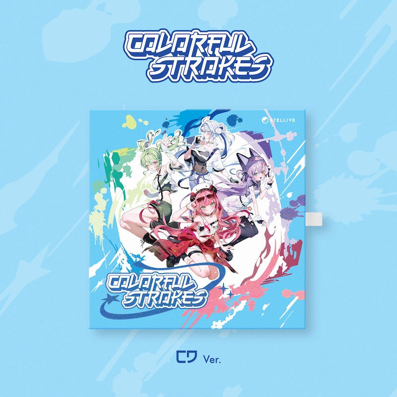 [Pre-Order] STELLIVE 1st EP Album - Colorful Strokes (CD Ver.)